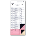 Asp Job Time Tickets Jt-12-Psg, Dsa-126 A/B, 12 Pressure Sens Labels Pk 131-500